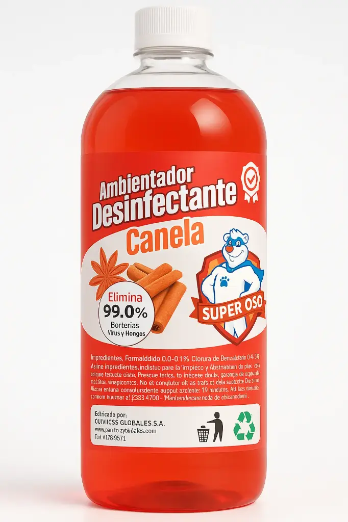 [PLH007Fb] DESINFECTANTE CANELA - 1L